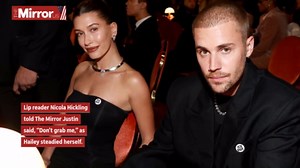 Lip reader claims Bieber snapped at Hailey