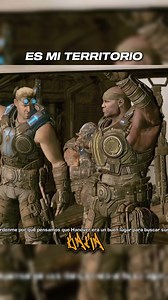 Habla hasta por los codos🤣 #gearsofwar #GearsOfWar3 | BARA