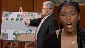 Stuart claims his neighbor’s daughter Cloe fell in gravel and lost control of her Mastiff – and it attacked his 57-pound dog! | Judge Judy