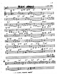 Black Orpheus - PDF free download - play along backing track | JazzTutorial