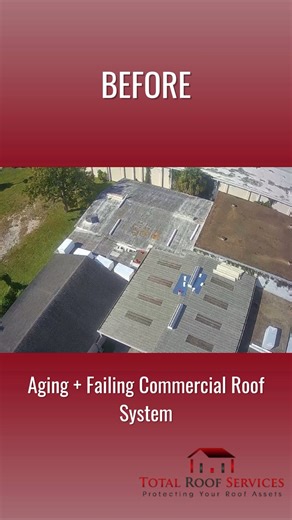 Witness the transformation. This commercial roof went from failing to fully restored and protected — extending its lifespan and preventing costly future repairs. If you own or manage a commercial property in Central Florida, we offer free roof inspections to protect your investment. 🔗 Link in bio to schedule yours. #CommercialRoofing #RoofRestoration #OrlandoBusiness #PropertyManagement #BuildingOwners #CommercialContractor #RoofInspection #FloridaBusinesses #totalroofservices #orlandofl | Tota