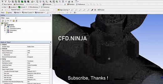 ✅ Ansys Meshing - Parallel Meshing - CFD.NINJA