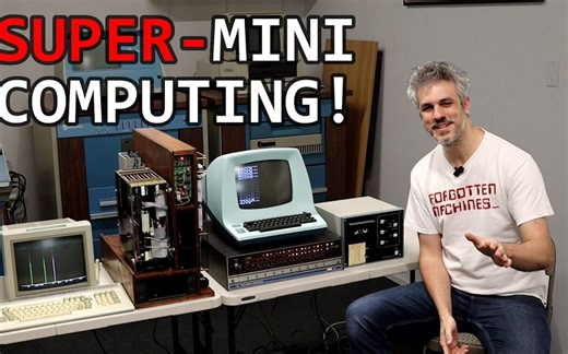 【熟肉】一台 PDP-11/73 超级小型机与 Nova 1210 迷你机正在展出！