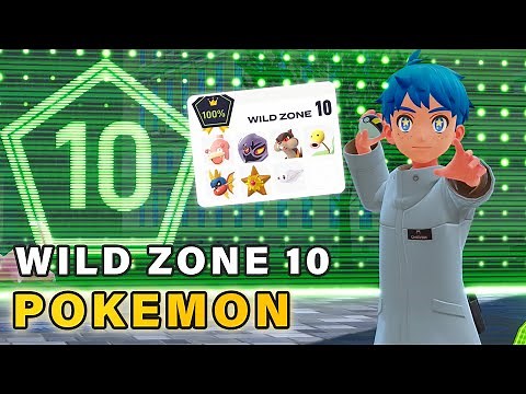 How to find All Pokemon in Wild Zone 10 ► Pokemon Legends ZA