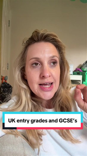 UK uni entry requirements GCSE edition — UK entry grades and GCSEs