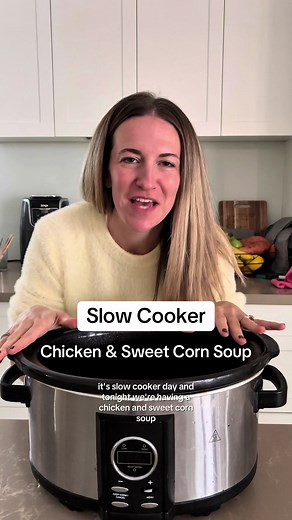 Chicken And Sweet Corn Soup Recipe Using A Slow Cooker