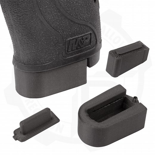1 Magazine Extension for Smith & Wesson M&P 380 Shield EZ Pistols