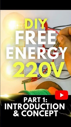 DIY Free Energy Generator 220V | Tesla-Inspired Project ⚡️ Part 1