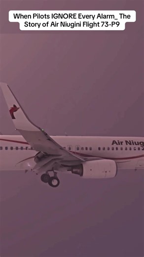 When Pilots IGNORE Every Alarm_ The Story of Air Niugini Flight 73-P9 #pilot #flight