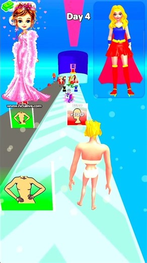 Ultimate Doll Makeover! 🔥💅 | Build A Doll Android Gameplay #games #gameplay #doll #dollgame #short