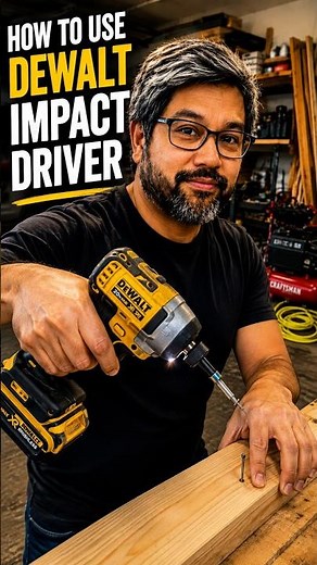 DEWALT Impact Driver 🔧 | Compact Power That Gets the Job Done!