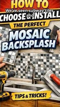 Kitchen Tile Trends 2026: Why Subway Tile is Out and Mosaics are IN