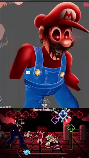 Horror Mario in Super Mario Movie /Speed Edit #mariomadnessv2