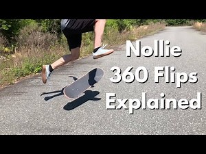 HOW TO NOLLIE TRE FLIP | Detailed Slow Motion Tutorial