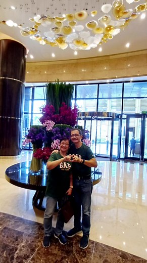 My sweety hubby my love of my life and my forever Daddy R💕 @Hyatt Hotel City of Dreams #lovinghusband #loveislove #thankfulgratefulblessed #highlights #everyone #followers #viewersreels | Elizabeth Lota Perez