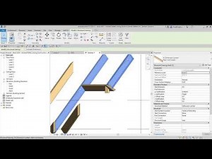 Revit 2021 Inclined Rafter Joining Roof to Dormer Rafters