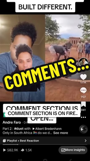 The comments section is on fire. #greenscreen #SAMA28 #satiktok #jesuslovesyou #southafricantiktok #funnyvideos #tiktok #viralvideo #andrefaro #viralvideo #southafrica