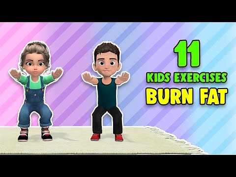 11 Kids Exercises To Burn Fat At Home