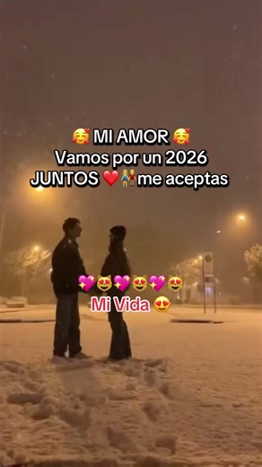 Mi Amor Vamos Por Un 2026 Juntos #😍 #❤️🥰 #💕💕💕