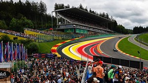 Formel 1 mit besonderer Verlängerung der Rennstrecke in Spa