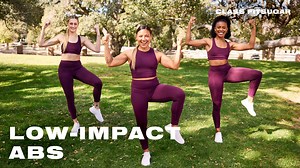 844K views · 567 reactions | [Presented by Allegra OTC] Get into a deep core burn with this low-impact bodyweight workout that is all standing! It's perfect if you're on the go but still want to challenge your core strength. Class Fitsugar trainer Nikki Nie will guide you through a circuit that includes twists and kicks that are sneaky ab burners. This is a quick one, so there's no rests built in so you can get a bonus cardio blast. | PS Fit | Facebook