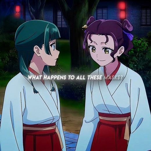 The friendship between shisui and maomao is enviable#apothecarydiaries #maomao #jinshi #anime #edit