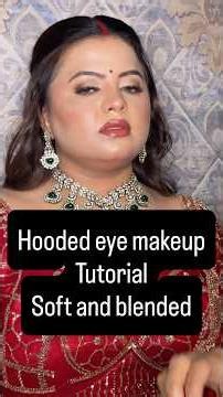 Soft & Blended Hooded Eye Makeup Tutorial | Professional Techniques & Ti