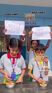 Good and Bad Habits for Students
