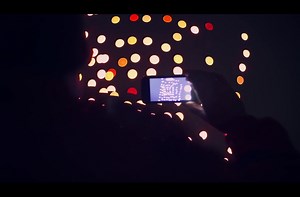 The 100-drone light show.