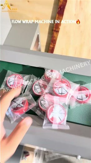 High Speed Flow Wrap Machine in Action | Smart Packaging Solution #shorts