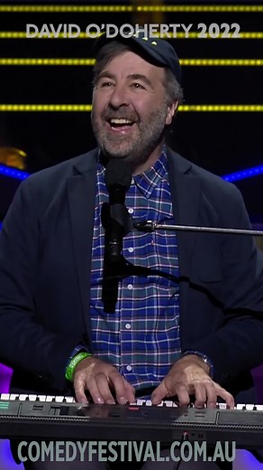 David O'Doherty just wants to make you feel alive. #DavidODoherty #comedy #musicalcomedy #standup