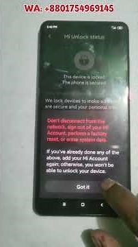 Xiaomi China Phone Bootloader Unlock। Unlock Bootloader Redmi Xiaomi/Redmi China Rom