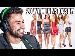 PRO GAMER vs 20 GIRLS | DASHY EDITION