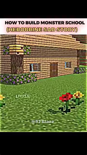Building a Monster School: Herobrine's Sad Story