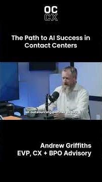 AI in Contact Centers: Outsourcing the Path to Success #CX #Outsourcing #ContactCenter #AI