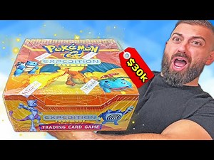 I Opened One of The GREATEST Pokemon Boxes Made ($30,000)