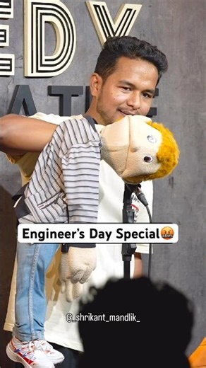 Engineer’s Day Special🤬🤯 #standupcomedy #standup #comedy #engineersday #engineering