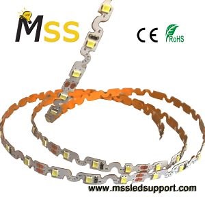 [Hot Item] Zigzag LED Strip SMD 2835 60LEDs 72LEDs 120LEDs Bendable LED Strip Light for Curve Lighting and Signage Lighting