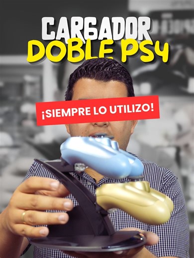 Cargador Doble para PS4: Accesorio Esencial