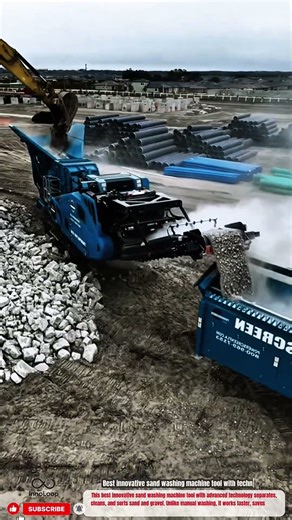 Best innovative sand washing machine tool with technology