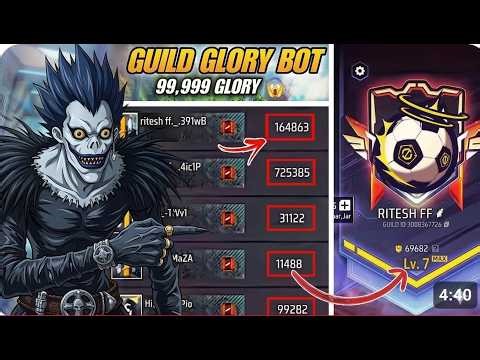 *How To Use Guild Glory Bot After OB 53 Update In Free Fire!*😲 | Full Tutorial + First Test 🔥