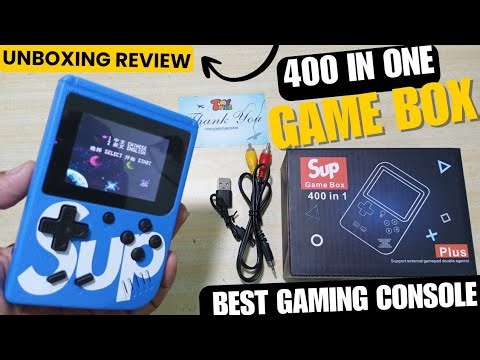 sup game box review & Unboxing 🔥| 400 in 1 One Game Box the BEST Handheld Game 🎮 Console of 2025?