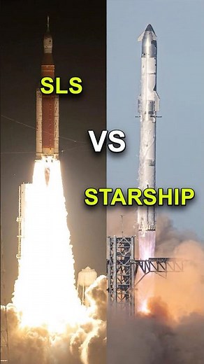 STARSHIP VS SLS: THE ROCKET BATTLE OF THE FUTURE! #spaceexploration