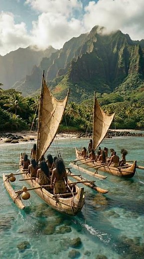 Polynesian Voyagers Reach Hawaii — A Journey Across the Open Pacific (c. 1000–1200 AD)