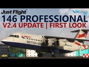 JustFlight 146 Professional Major Update v2 4 - Microsoft Flight Simulator 2024 [4K]
