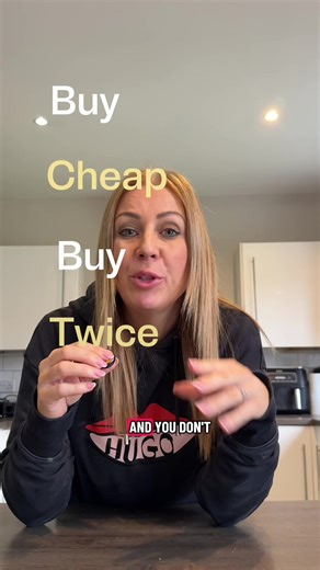 I can’t believe how many first-time buyers make this mistake ❌ When you move into your first home you’re usually broke after the deposit, fees, furniture and moving costs, so it’s tempting to buy the cheapest version of everything just to get by. I did exactly the same… and some of it worked. But there are three things I massively regret being cheap on, because I ended up replacing them anyway. The three things I wish I hadn’t gone cheap on: 1. The hoover – I bought the cheapest one I could find