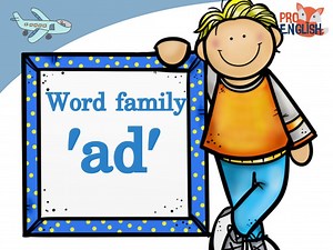 Word family 'ad'