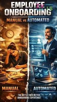Employee onboarding Manual vs Automated