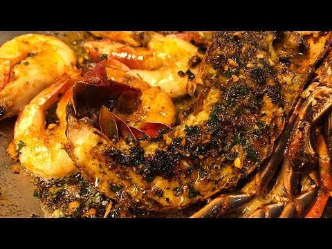 Cooking Quick and Easy Lobster with Cajun Garlic Butter Sauce l Cook Lobster On The Stove