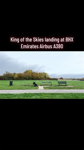 👑✈️ King of the Skies landing at BHX ✈️👑